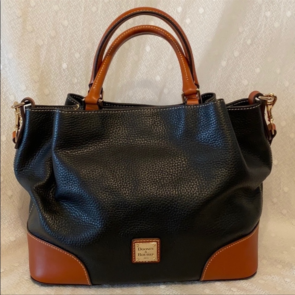 Dooney & Bourke Brenna Pebble Satchel Shoulder Bag